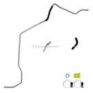 2011 Kia Rio Power Steering Return Line Hose Assembly 1