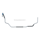 1995 Isuzu Trooper Power Steering Return Line Hose Assembly 1