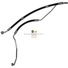 2004 Bmw 525 Power Steering Pressure Line Hose Assembly 1