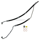 2004 Bmw 525 Power Steering Pressure Line Hose Assembly 1