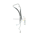 2007 Bmw 650i Power Steering Pressure Line Hose Assembly 1