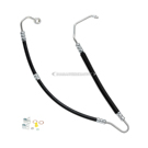 2003 Mercedes Benz C320 Power Steering Pressure Line Hose Assembly 1