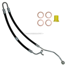 2006 Land Rover Range Rover Power Steering Pressure Line Hose Assembly 1