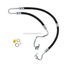 2014 Land Rover LR4 Power Steering Pressure Line Hose Assembly 1