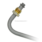 1996 Jaguar XJS Power Steering Pressure Line Hose Assembly 2