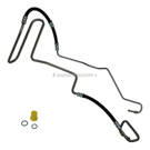 2015 Volkswagen Passat Power Steering Pressure Line Hose Assembly 1