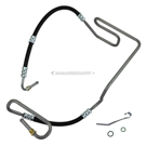 2017 Volkswagen Jetta Power Steering Pressure Line Hose Assembly 1