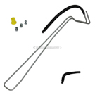 2006 Ford Mustang Power Steering Return Line Hose Assembly 1