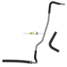 2000 Lexus ES300 Power Steering Return Line Hose Assembly 1
