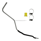 2009 Honda Odyssey Power Steering Return Line Hose Assembly 1