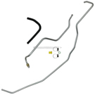 2004 Hyundai Sonata Power Steering Return Line Hose Assembly 1