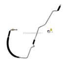 Edelmann Cadillac Power Steering Return Line Hose Assembly 92968