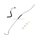 2007 Toyota Avalon Power Steering Return Line Hose Assembly 1