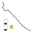 2003 Honda Pilot Power Steering Return Line Hose Assembly 1