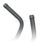 2012 Kia Rondo Power Steering Return Line Hose Assembly 2