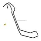 2010 Kia Optima Power Steering Return Line Hose Assembly 1