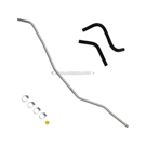 2003 Toyota Sienna Power Steering Return Line Hose Assembly 1