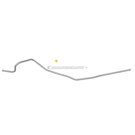 2007 Acura TSX Power Steering Return Line Hose Assembly 1
