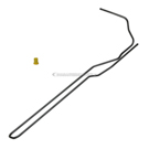 2006 Acura TL Power Steering Return Line Hose Assembly 1