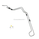 2004 Hyundai Accent Power Steering Return Line Hose Assembly 1