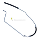 2011 Ford Focus Power Steering Return Line Hose Assembly 1