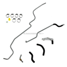 2008 Hyundai Sonata Power Steering Return Line Hose Assembly 1