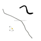 2007 Toyota Sienna Power Steering Return Line Hose Assembly 1