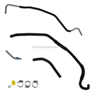 2007 Mitsubishi Galant Power Steering Return Line Hose Assembly 1