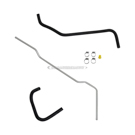 2012 Toyota Tacoma Power Steering Return Line Hose Assembly 1