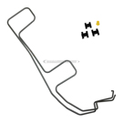 Edelmann Power Steering Return Line Hose Assembly 93531
