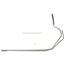 2007 Ford Edge Power Steering Return Line Hose Assembly 1
