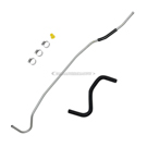 2007 Toyota Camry Power Steering Return Line Hose Assembly 1