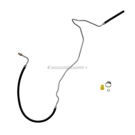 2012 Chevrolet Captiva Sport Power Steering Return Line Hose Assembly 1