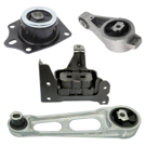 2006 Chrysler PT Cruiser Engine Mount Set 1
