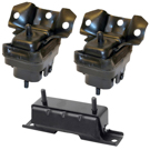 BuyAutoParts  Gmc Yukon Engine Mount Set II-C0129AN
