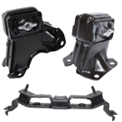 2006 Jeep Commander Engine Mount Set 1