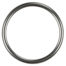 2007 Nissan Versa Exhaust Pipe Flange Gasket 1