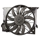 2005 Mercedes Benz E320 Cooling Fan Assembly 1