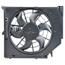 2000 Bmw 323 Cooling Fan Assembly 1
