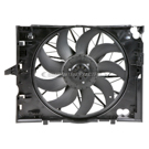 2007 Bmw 550 Cooling Fan Assembly 1