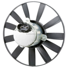 1994 Volkswagen Corrado Cooling Fan Assembly 2