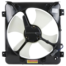 1996 Honda Civic Cooling Fan Assembly 2