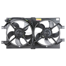 2000 Chrysler LHS Cooling Fan Assembly 2