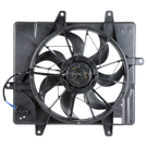 2003 Chrysler PT Cruiser Cooling Fan Assembly 2