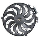 1990 Bmw 750iL Cooling Fan Assembly 1