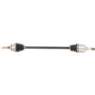 1991 Mercury Topaz Drive Axle Front 1