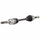 2007 Ford Explorer Sport Trac Drive Axle Front 2