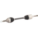 2014 Ford Explorer Drive Axle Front 2