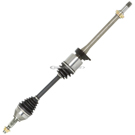 2012 Ford Explorer Drive Axle Front 2