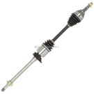 2012 Ford Explorer Drive Axle Front 3